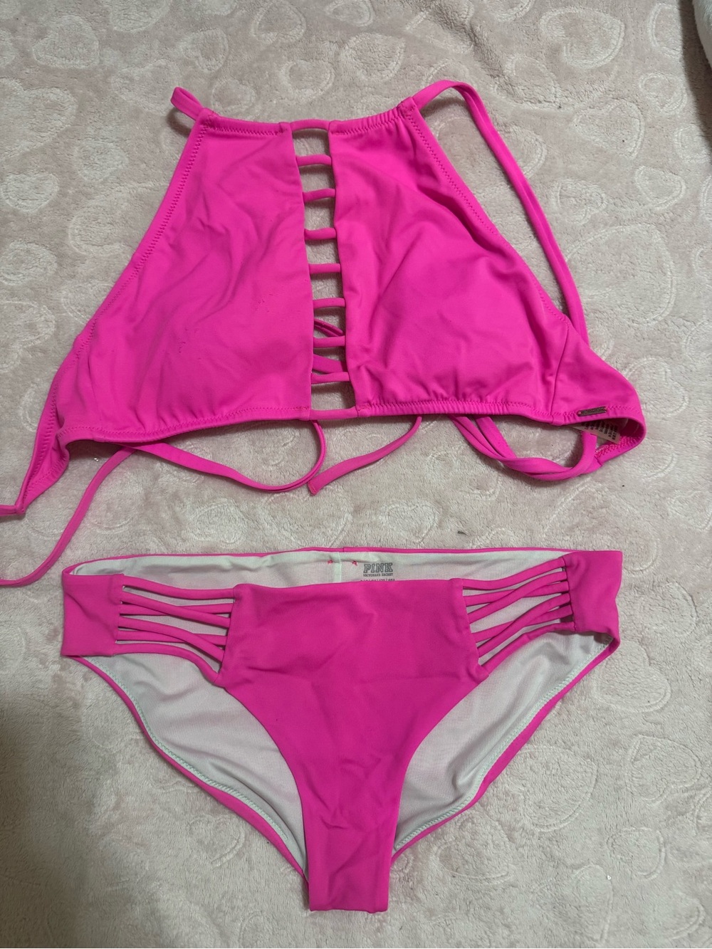 VS Pink Strappy Two-Piece